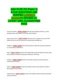 AQA GCSE P&period;E &lpar;Paper 1&rpar; EXAM QUESTIONS AND VERIFIED CORRECT ANSWERS GRADED A&plus; -LATEST 2026-2027- 100- GUARANTEED PASS&period;docx&NewLine;&NewLine;