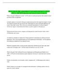 WGU D431 PA PRE-ASSESSMENT EXAM Questions and Answers Latest Graded A&plus;