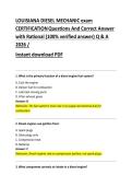 Louisiana Diesel Mechanic Certification Exam Prep&colon; Questions&comma; Answers&comma; and Detailed Rationales