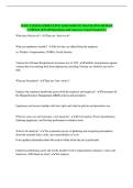 WGU C202 &vert;PA &vert;PRE-ASSESSMENT&vert; MANAGING HUMAN CAPITAL &vert;TEST A &ndash; REVIEW Questions and Answers Latest Graded A&plus;