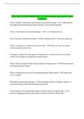 WGU C202&vert;OA &vert;OBJECTIVE ASSESSMENT&vert; MANAGING HUMAN CAPITAL&vert; EXAM Questions and Answers Latest Graded A&plus;