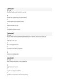 COSC 604&vert; Final Exam&vert; Questions and answers &vert; Updated &vert; 100&percnt; RATED A&plus; &vert; Liberty University