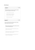 COSC 604&vert; Quiz 1&vert; Questions and answers &vert; Updated &vert; 100&percnt; RATED A&plus; &vert; Liberty University