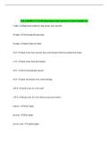 AOA BADGE EXAM Questions and Answers Latest Graded A&plus;