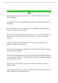 AOA BADGE EXAM Questions and Answers Latest Graded A&plus;