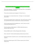 AOA STUDY GUIDE TEST &num;1 EXAM Questions and Answers Latest Graded A&plus;