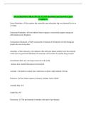 AOA TRAINING PRACTICAL EXAM Questions and Answers Latest Graded A&plus;
