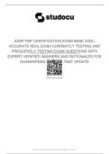 Exam 2026 Study Guide &vert; Comprehensive Exam Prep Notes & Review