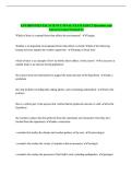 ENVIRONMENTAL SCIENCE FINAL EXAM PART 2 Questions and Answers Latest Graded A&plus;