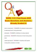 NURS 1131 Final Exam Study Guide &vert; 400&plus; Nursing Theory Exam Questions and Answers on Watson&comma; Orem&comma; Roy&comma; Peplau&comma; Benner & Nursing Models
