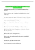 ENVIRONMENTAL SCIENCE FINAL EXAM PART 2 Questions and Answers Latest Graded A&plus;