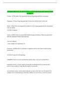 ENVIRONMENTAL SCIENCE FINAL EXAM Questions and Answers Latest Graded A&plus;