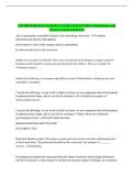 ENVIRONMENTAL SCIENCE EXAM 2 &lpar;CHAPTERS 5-8&rpar; Questions and Answers Latest Graded A&plus;