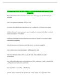 ENVIRONMENTAL SCIENCE FINAL EXAM Questions and Answers Latest Graded A&plus;