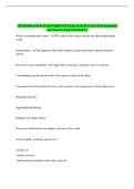 INTRODUCTION TO ENVIRONMENTAL SCIENCE EXAM &num;1 Questions and Answers Latest Graded A&plus;