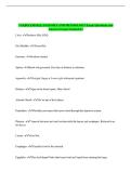 USABO ANIMAL ANATOMY AND PHYSIOLOGY Exam Questions and Answers Latest Graded A&plus;