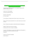 ENVIRONMENTAL SCIENCE TEST QUESTIONS &lpar;EXAM REVIEW&rpar; Questions and Answers Latest Graded A&plus;