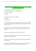 INTRODUCTION TO ENVIRONMENTAL SCIENCE EXAM 2 Questions and Answers Latest Graded A&plus;