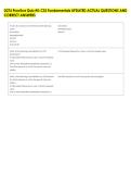 AP Psychology True or False UPDATED ACTUAL QUESTIONS AND CORRECT &NewLine;ANSWERS