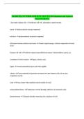 USABO PLANT FORM AND FUNCTION EXAM Questions and Answers Latest Graded A&plus;