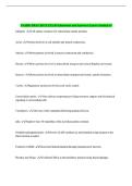 USABO PRACTICE EXAM Questions and Answers Latest Graded A&plus;