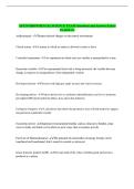 AP ENVIRONMENTAL SCIENCE EXAM Questions and Answers Latest Graded A&plus;