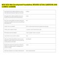 WGU D276 Web Development Foundations UPDATED ACTUAL QUESTIONS AND &NewLine;CORRECT ANSWERS 