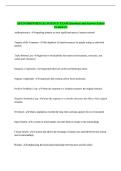AP ENVIRONMENTAL SCIENCE EXAM Questions and Answers Latest Graded A&plus;