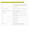 D276 WGU UPDATED ACTUAL QUESTIONS AND CORRECT ANSWERS