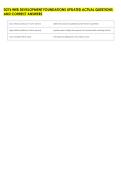 D276 WEB DEVELOPMENT FOUNDATIONS UPDATED ACTUAL QUESTIONS &NewLine;AND CORRECT ANSWERS