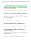 USABO-ETHOLOGY EXAM Questions and Answers Latest Graded A&plus;