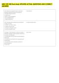 UMO SFR 228 final study UPDATED ACTUAL QUESTIONS AND CORRECT &NewLine;ANSWERS 