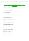 O-HARE AOA DRIVERS STUDY GUIDE EXAM Questions and Answers Latest Graded A&plus;