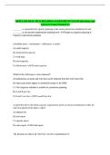 OPMT 350 PRACTICE READING ASSESSMENT EXAM Questions and Answers Latest Graded A&plus;