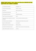 SGRHO TORCH Module 1 Quiz&colon; History and Structure UPDATED ACTUAL &NewLine;QUESTIONS AND CORRECT ANSWERS 