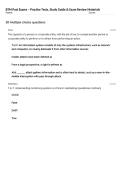 BTM Past Exams &ndash; Practice Tests&comma; Study Guide & Exam Review Materials
