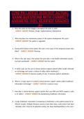 C790 PA LATEST 2026&sol;2027 ACTUAL&NewLine;EXAM QUESTIONS WITH CORRECT&NewLine;ANSWERS 100&percnt; VERIFIED GRADED&NewLine;A&plus;