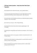 CTM Exam Practice Questions &ndash; Study Guide&comma; Mock Tests & Exam Preparation