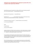 NURS 682&colon; Exam 2 QUESTIONS Exam comprehensive questions fully solved & updated &lpar;Latest Update 2026&rpar; UPDATE&excl;&excl;&NewLine;