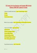 TCI Training Test Exam Questions with Complete 100&percnt; Verified &NewLine;Solutions &lpar;2026&sol;2027 update&rpar; &vert;A&plus; Graded&period; 