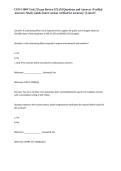 CON 1100V Unit 2 Exam Review EXAM Questions and Answers &lpar;Verified Answers&rpar; Study Guide &lpar;latest version verified for accuracy&rpar; &vert; Latest&excl;&excl;&NewLine;