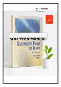 Semiconductor Physics and Devices Exam &lpar;2026&sol;2027&rpar; &sol; Electronics Engineering &sol; University &lpar;PDF&rpar;