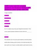 CARN study material&vert; complete questions and Answers&vert; Verified 100&percnt; solutions&vert; Latest Update 2026-2027