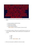 CHAPTER 1&colon; OVERVIEW OF CRITICAL&NewLine;CARE NURSING 12TH EDITION EXAM&NewLine;LATEST 2024&sol; 2025 &vert;ALL CHAPTERS&NewLine;COVERED WITH COMPLETE&NewLine;QUESTIONS AND CORRECT&NewLine;DETAILED ANSWERS &lpar;VERIFIED&NewLine;ANSWERS&rpar; ALREADY GRADED A&plus;&NewLine;&lpar;MOST RECENT&excl;&excl;&rpar;