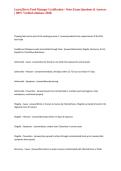 Learn2Serve Food Manager Certification - Notes Exam Questions & Answers &vert; 100&percnt; Verified solutions &lpar;2026&rpar;&NewLine;