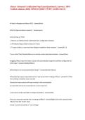 Alteryx Advanced Certification Prep Exam Questions & Answers &vert; 100&percnt; Verified solutions &lpar;2026&rpar; UPDATE &vert;2026&excl;&excl; STUDY GUIDE EXAM&NewLine;