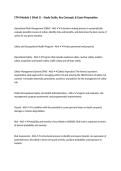 CTM Module 1 &lpar;Mod 1&rpar; &ndash; Study Guide&comma; Key Concepts & Exam Preparation