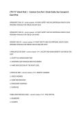 CTM &OpenCurlyDoubleQuote;A&rdquo; School Mod 1 &ndash; Common Core Part 1 Study Guide&comma; Key Concepts & Exam Prep