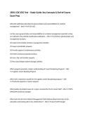 2S051 CDC EOC Test &ndash; Study Guide&comma; Key Concepts & End-of-Course Exam Prep