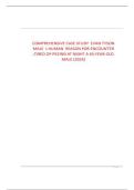 COMPREHENSIVE CASE STUDY&colon; EVAN TYSON &ndash; MALE&comma; I-HUMAN&comma; REASON FOR ENCOUNTER &OpenCurlyDoubleQuote;TIRED&rdquo;